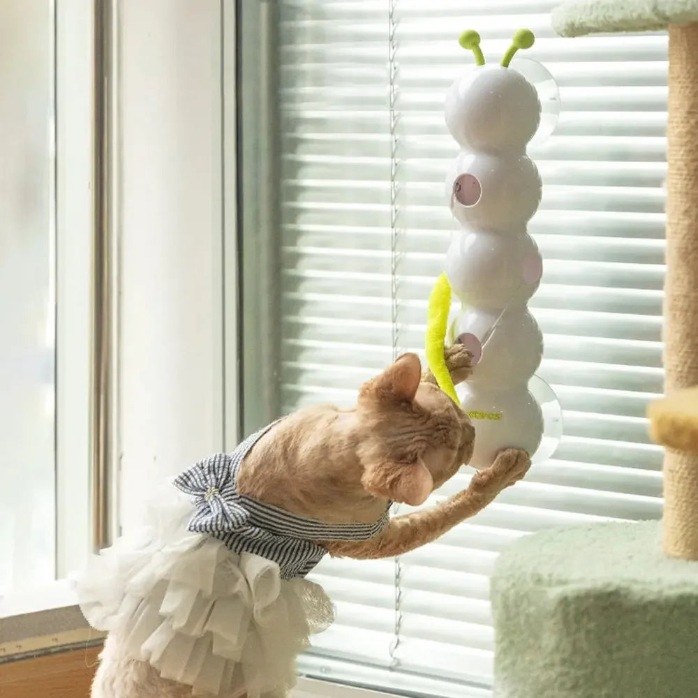 Interactive Caterpillar Smart Cat Toy - Engage and Entertain Your Indoor Cat!