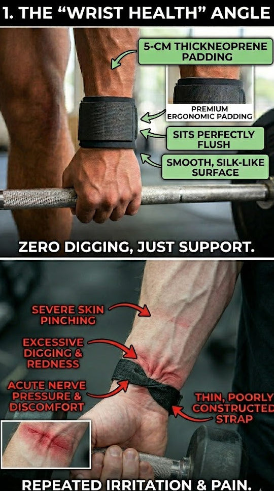 Weight Lifting Hook Grips