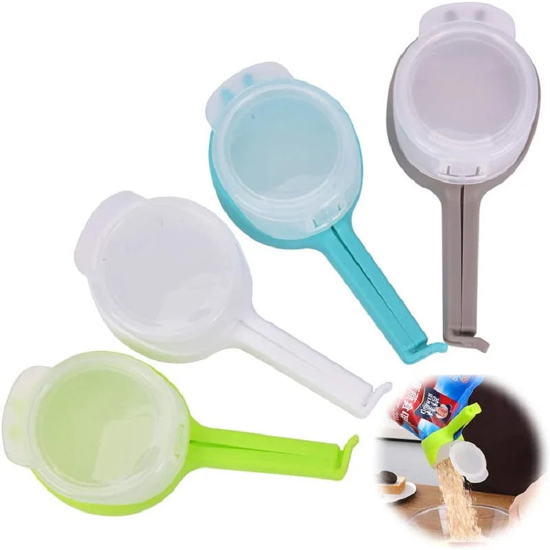 Keep Snacks Fresh with Fresh-Reseal Food Storage Clips – Easy-to-Use Food Savers!