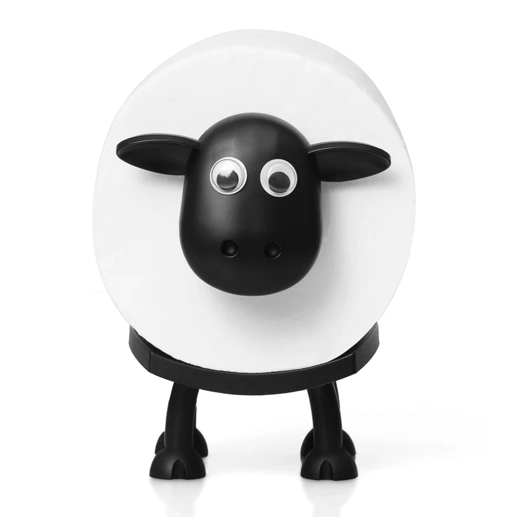 Sheep Toilet Roll Holder - Funny Creative Resin Tissue Organizer for Home Decor