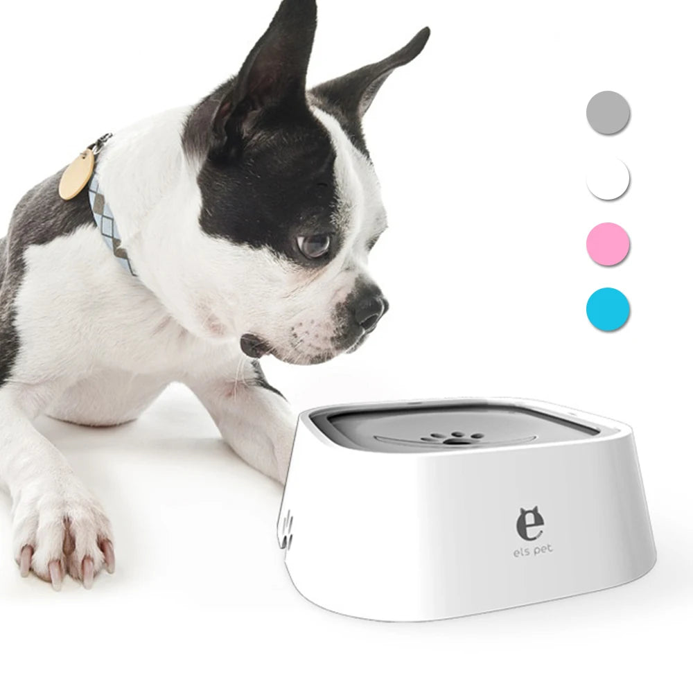 1.5L No-Spill Floating Dog Water Bowl – Anti-Splash Pet Water Dispenser for Dogs & Cats | Non-Wetting Mouth Design