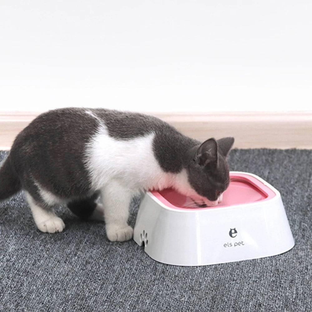 1.5L No-Spill Floating Dog Water Bowl – Anti-Splash Pet Water Dispenser for Dogs & Cats | Non-Wetting Mouth Design