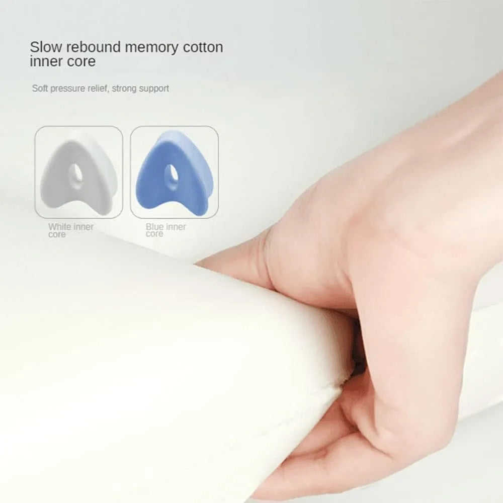 Leg Alignment Orthopedic Pillow for Side Sleepers – Sciatica & Hip Pain Relief | Revoget Memory Foam Support Cushion