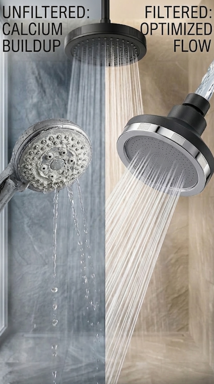 Revitalize Your Shower Experience with the Ultimate Round Shower Filter and American Top Spray Shower Set
