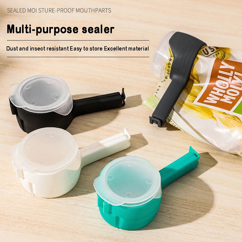 Keep Snacks Fresh with Fresh-Reseal Food Storage Clips – Easy-to-Use Food Savers!