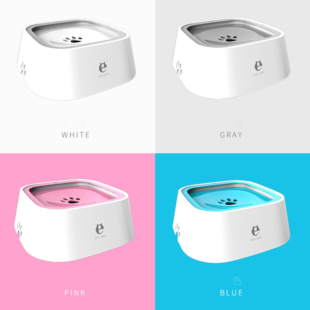 1.5L No-Spill Floating Dog Water Bowl – Anti-Splash Pet Water Dispenser for Dogs & Cats | Non-Wetting Mouth Design