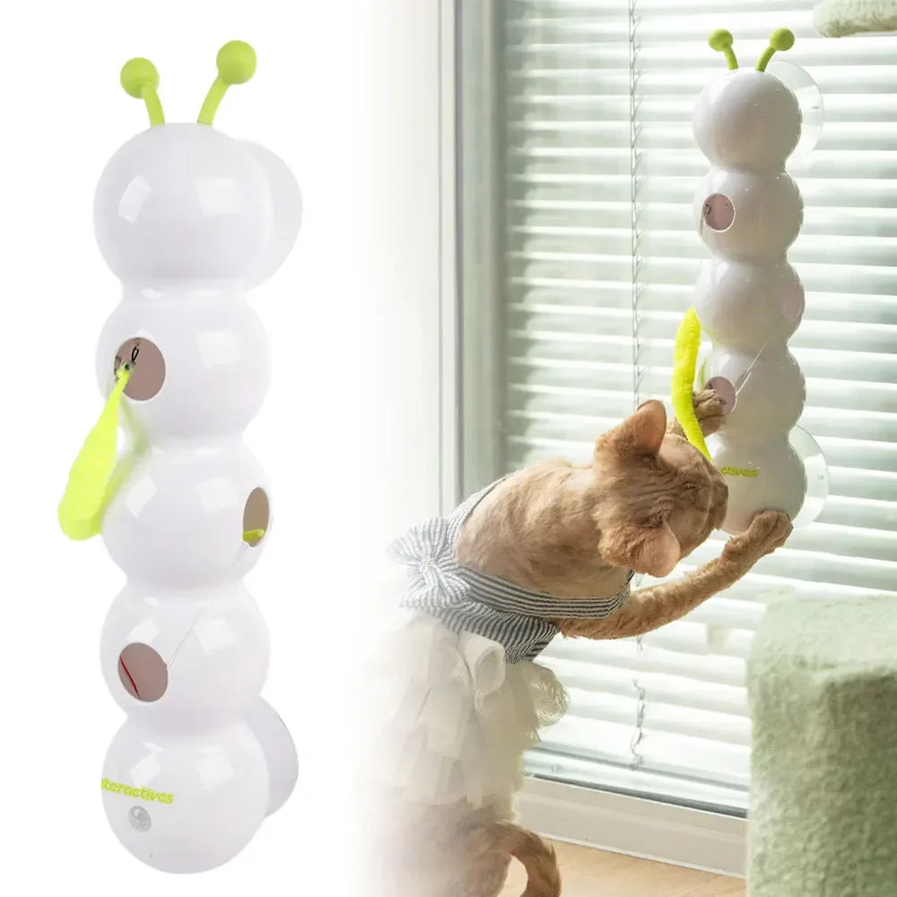 Interactive Caterpillar Smart Cat Toy - Engage and Entertain Your Indoor Cat!