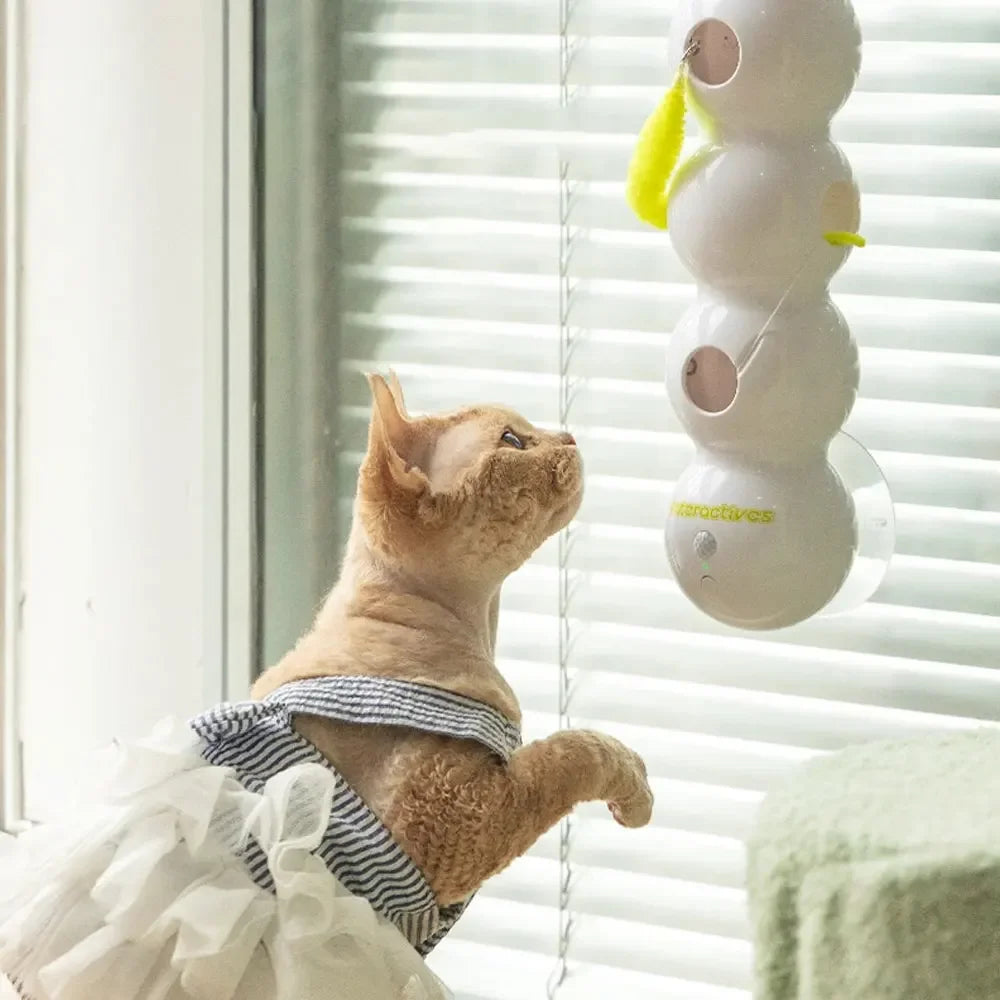 Interactive Caterpillar Smart Cat Toy - Engage and Entertain Your Indoor Cat!