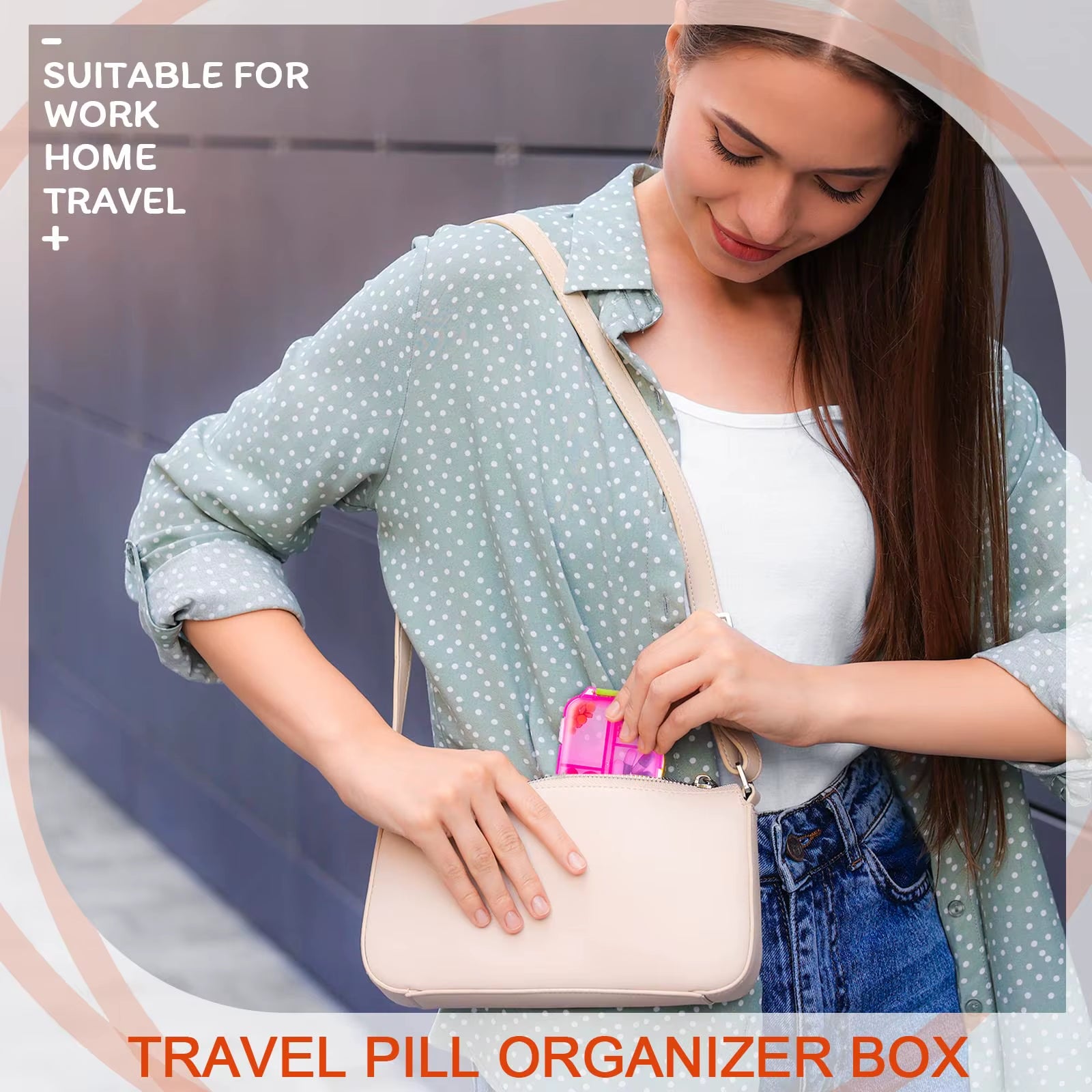 Travel Pill Organizer 