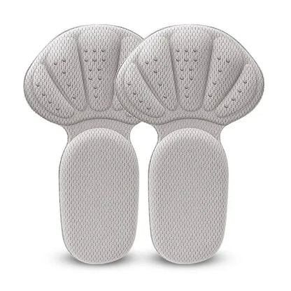 New 2 in 1 Sponge Heel Cushion Back of Inserts Heel Protectors Shoe Pads for Shoe Too Big Soft Mesh Heel Grips Shoes Insoles