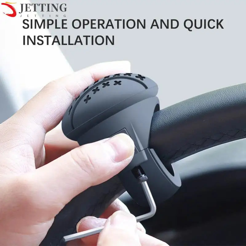 Car Steering Wheel Booster 360 Degree Rotation Steering Wheel Knob Ball Labor-Saving One Hand Steering Booster Car Accessories