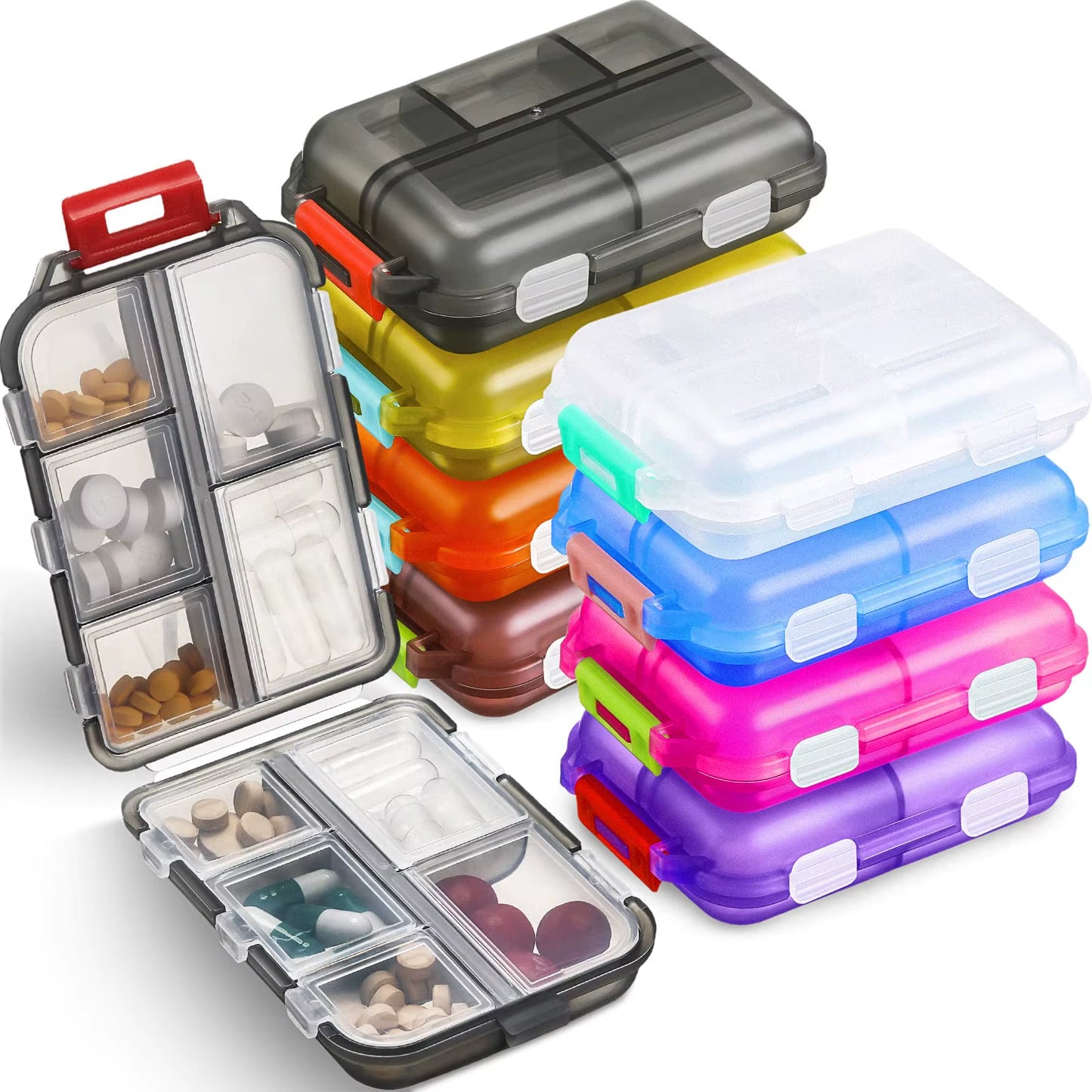 Travel Pill Organizer 