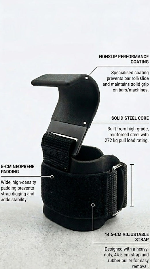 Weight Lifting Hook Grips