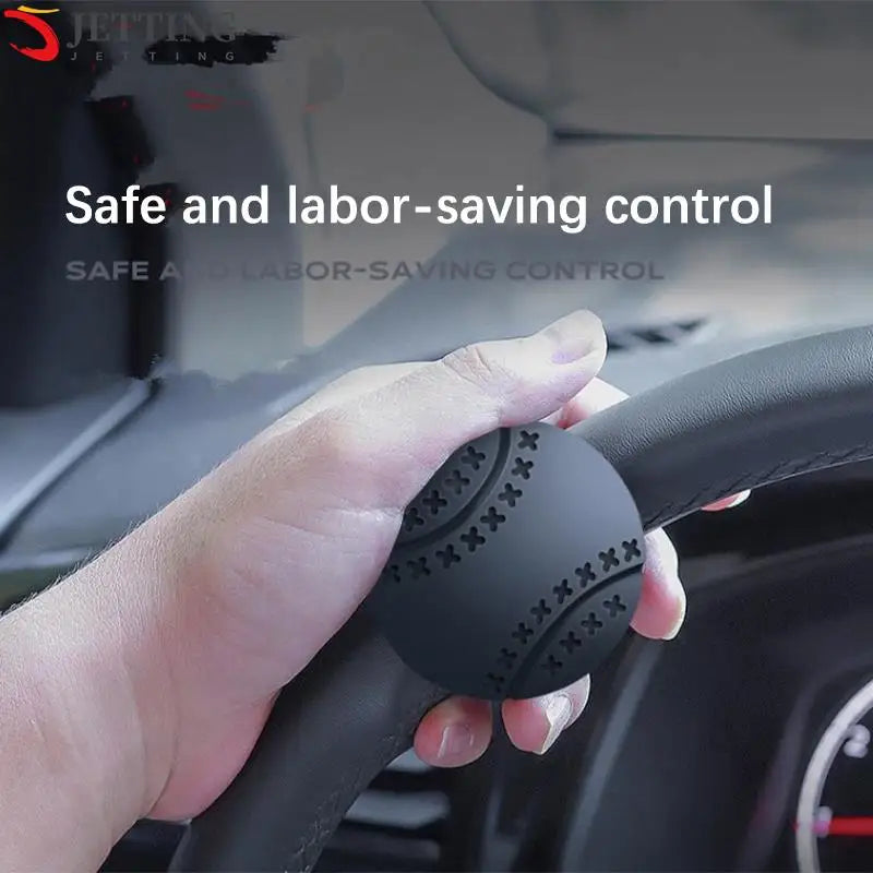 Car Steering Wheel Booster 360 Degree Rotation Steering Wheel Knob Ball Labor-Saving One Hand Steering Booster Car Accessories