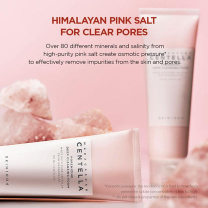 [SKIN1004 Official Shop] Perfect Pore Set | Deep Cleansing Foam + Pink Clay Stick Mask + Toner + Ampoule + Light Gel Cream