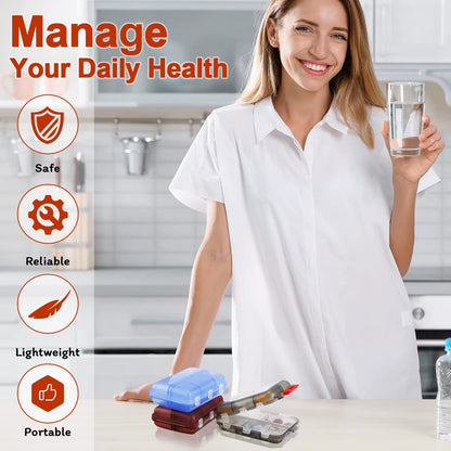 Travel Pill Organizer 