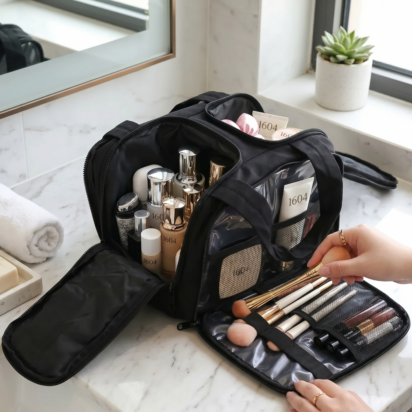 Large Lightweight Makeup Bag