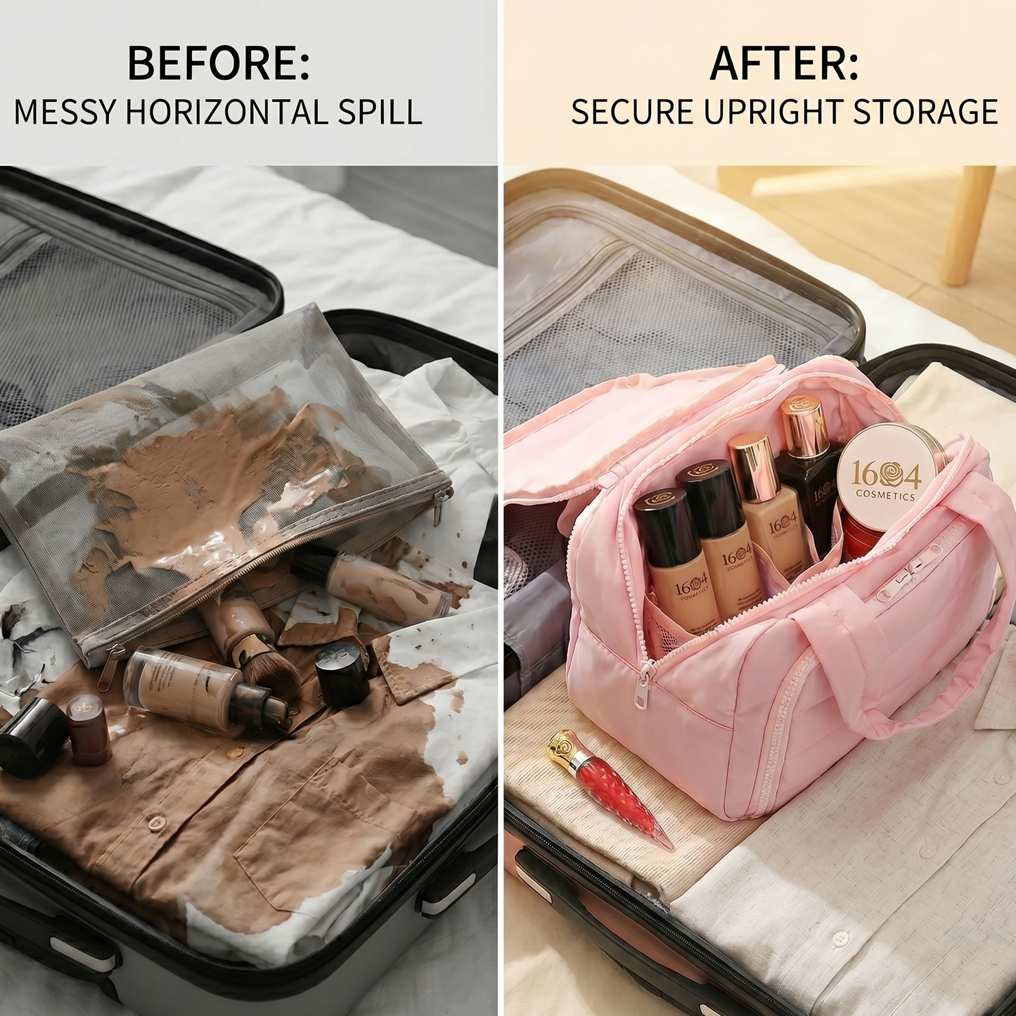 Large Lightweight Makeup Bag