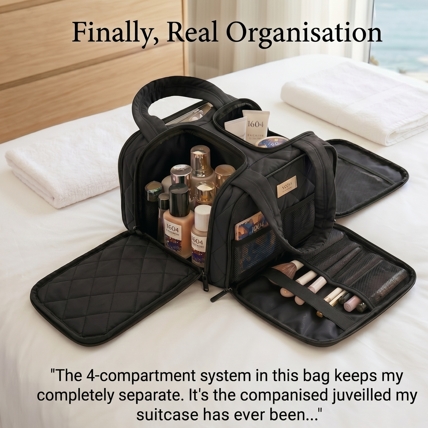 Large Lightweight Makeup Bag