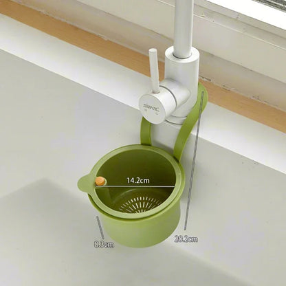 Sink Hanging Strainer Basket Adjustable 