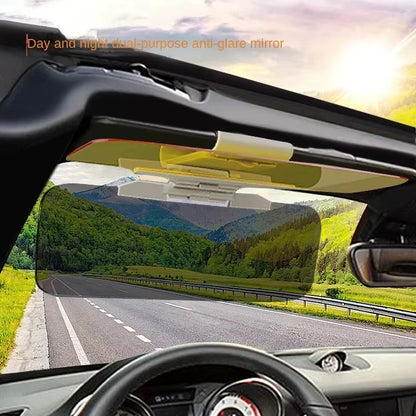 NEW Car Sun Visor HD anti Sunlight Dazzling Goggle Day Night Vision Driving Mirror UV Fold Flip down Clear View Interior Mirrors