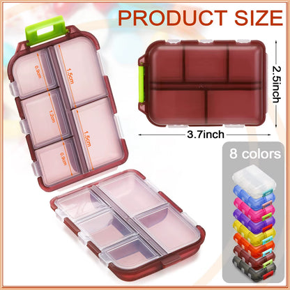 Travel Pill Organizer 