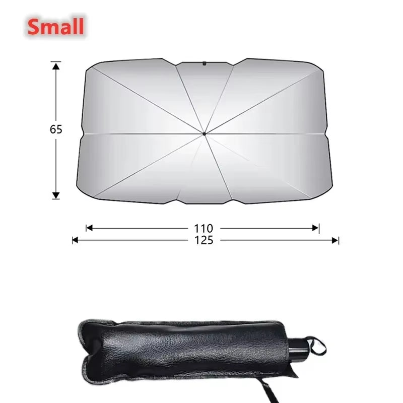 Car Sunshade Umbrella Car Sun Shade Protector Parasol Summer Sun Interior Windshield Protection for Auto Shading Car Parasol
