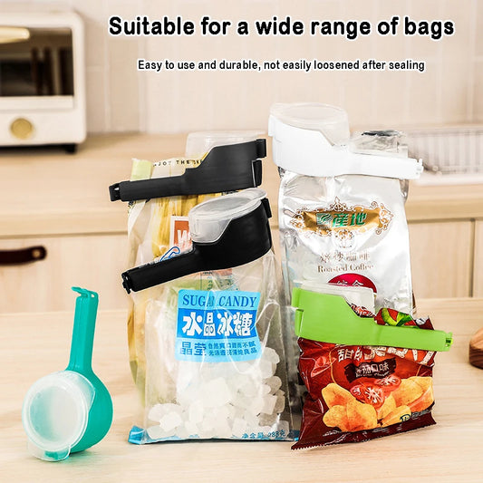 Keep Snacks Fresh with Fresh-Reseal Food Storage Clips – Easy-to-Use Food Savers!