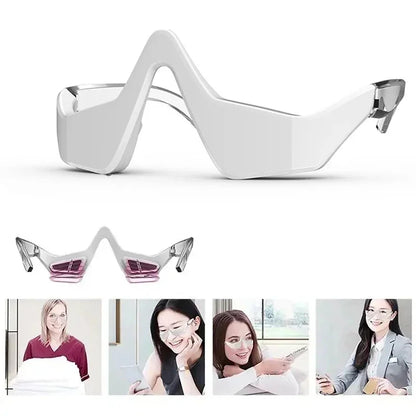 3D Red Light EMS Eye Massager Glasses – Anti-Puffiness, Wrinkle Reduction & Eye Fatigue Relief